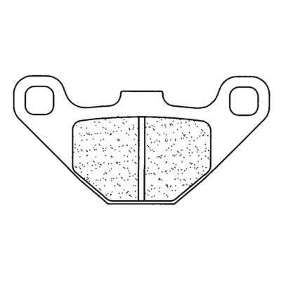 Plaquettes de freins CL Brakes Off-Road m&eacute;tal fritt&eacute; - 2306MX10