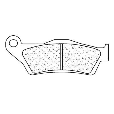 Plaquettes de freins CL Brakes Off-Road m&eacute;tal fritt&eacute; - 2352EN10