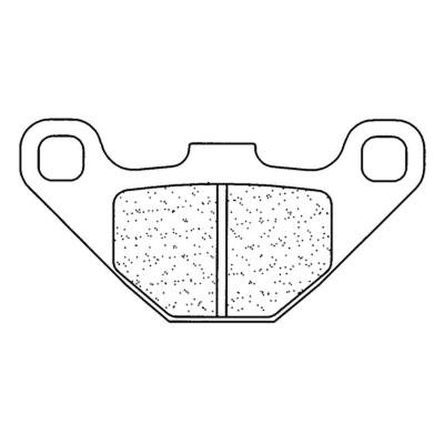 Plaquettes de freins CL Brakes Off-Road m&eacute;tal fritt&eacute; - 2466MX10