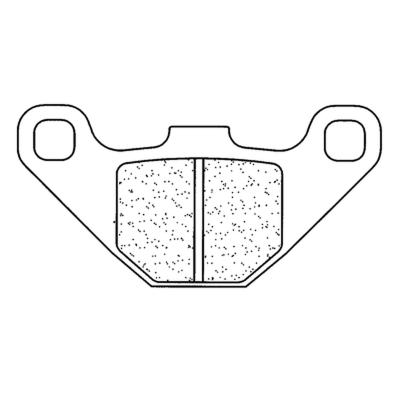 Plaquettes de freins CL Brakes Off-Road m&eacute;tal fritt&eacute; - 2469MX10