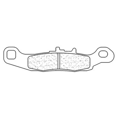 Plaquettes de freins CL Brakes Off-Road m&eacute;tal fritt&eacute; - 2750MX10