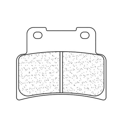 Plaquettes de freins CL Brakes Racing m&eacute;tal fritt&eacute; - 1187C60