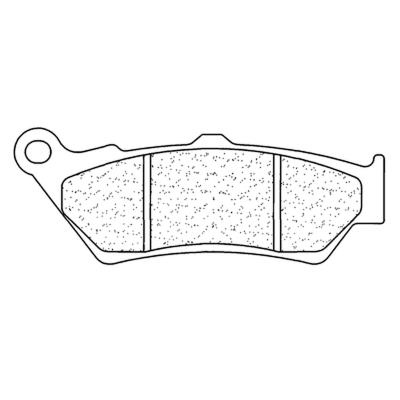 Plaquettes de freins CL Brakes Racing m&eacute;tal fritt&eacute; - 2396C60