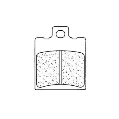 Plaquettes de freins CL Brakes Route m&eacute;tal fritt&eacute; - 1167RX3