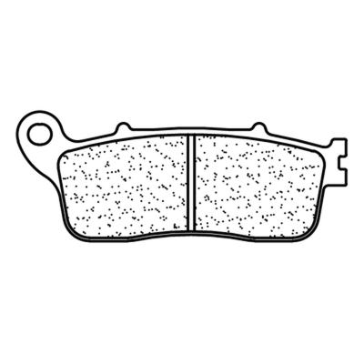 Plaquettes de freins CL Brakes Route m&eacute;tal fritt&eacute; - 1239RX3