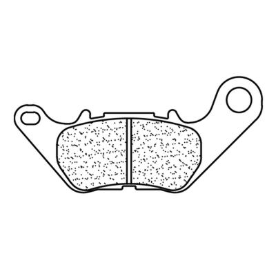 Plaquettes de freins CL Brakes Route m&eacute;tal fritt&eacute; - 1241RX3