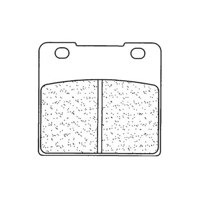 Plaquettes de freins CL Brakes Route m&eacute;tal fritt&eacute; - 2280RX3