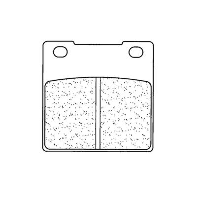 Plaquettes de freins CL Brakes Route m&eacute;tal fritt&eacute; - 2282RX3
