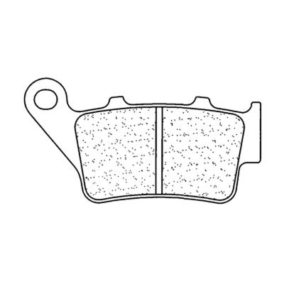 Plaquettes de freins CL Brakes Route m&eacute;tal fritt&eacute; - 2353RX3