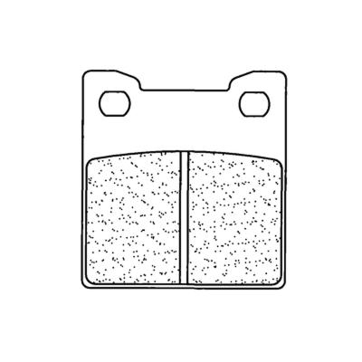 Plaquettes de freins CL Brakes Route m&eacute;tal fritt&eacute; - 2390RX3