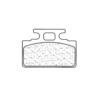 Plaquettes de freins CL Brakes Scooter m&eacute;tal fritt&eacute; - 3009SC