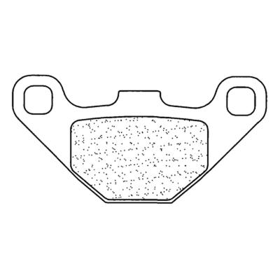 Plaquettes de freins CL Brakes Scooter m&eacute;tal fritt&eacute; - 3012SC