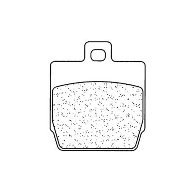Plaquettes de freins CL Brakes Scooter m&eacute;tal fritt&eacute; - 3027SC