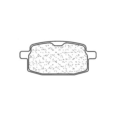 Plaquettes de freins CL Brakes Scooter m&eacute;tal fritt&eacute; - 3029SC