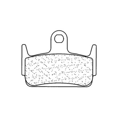 Plaquettes de freins CL Brakes Scooter m&eacute;tal fritt&eacute; - 3041SC