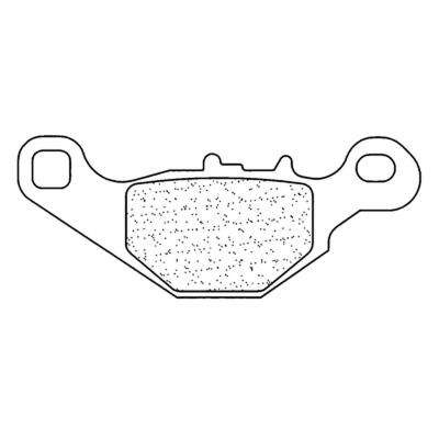 Plaquettes de freins CL Brakes Scooter m&eacute;tal fritt&eacute; - 3051SC
