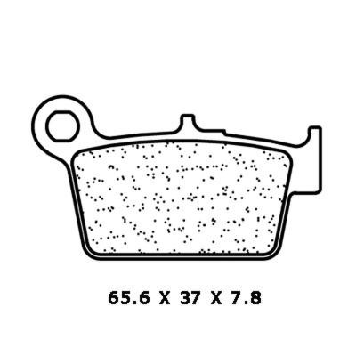 Plaquettes de freins CL Brakes Scooter m&eacute;tal fritt&eacute; - 3113SC