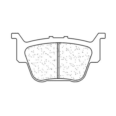 Plaquettes de freins CL Brakes m&eacute;tal fritt&eacute; - 1140ATV1