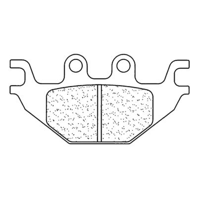 Plaquettes de freins CL Brakes m&eacute;tal fritt&eacute; - 1147ATV1