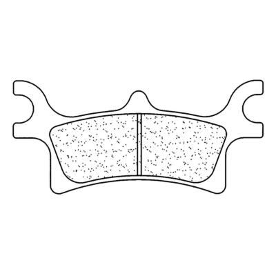 Plaquettes de freins CL Brakes m&eacute;tal fritt&eacute; - 1165ATV1