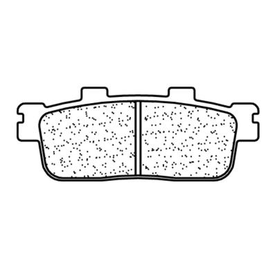 Plaquettes de freins CL Brakes m&eacute;tal fritt&eacute; - 1184ATV1