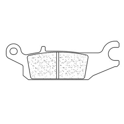 Plaquettes de freins CL Brakes m&eacute;tal fritt&eacute; - 1193ATV1