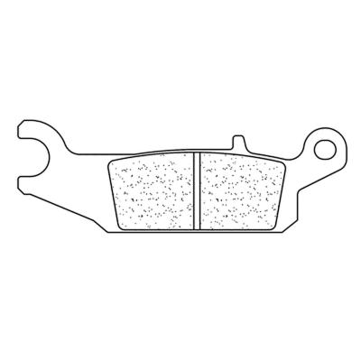 Plaquettes de freins CL Brakes m&eacute;tal fritt&eacute; - 1194ATV1