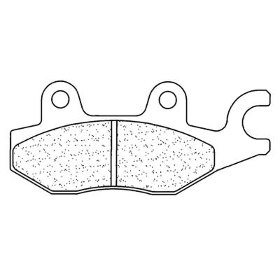 Plaquettes de freins CL Brakes m&eacute;tal fritt&eacute; - 2326ATV1