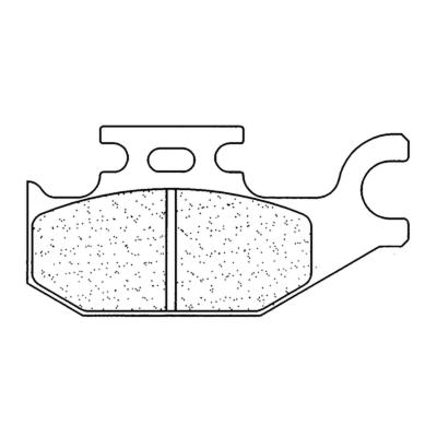 Plaquettes de freins CL Brakes m&eacute;tal fritt&eacute; - 2923ATV1
