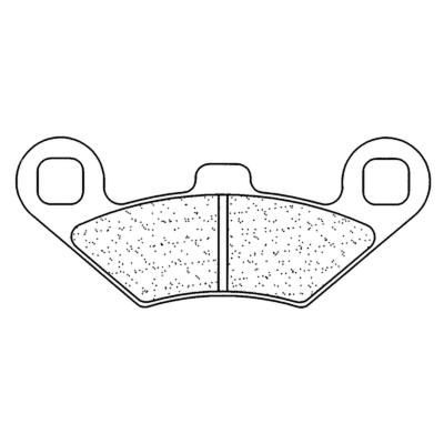 Plaquettes de freins CL Brakes m&eacute;tal fritt&eacute; - 2927ATV1