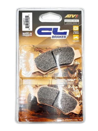 Plaquettes de freins CL Brakes m&eacute;tal fritt&eacute; - C1262ATV1
