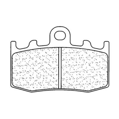 Plaquettes de freins CL Brakes route m&eacute;tal fritt&eacute; - 1101A3+