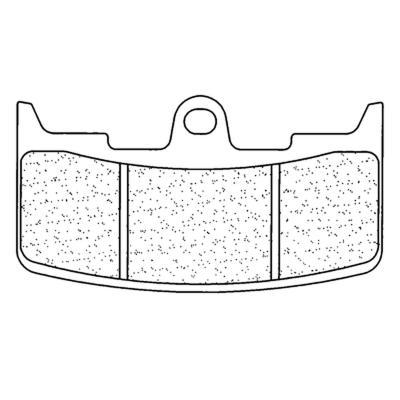 Plaquettes de freins CL Brakes route m&eacute;tal fritt&eacute; - 1139A3+