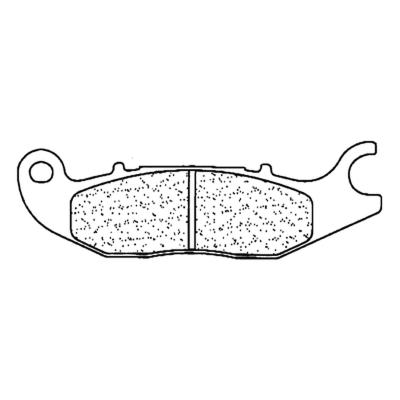 Plaquettes de freins CL Brakes route m&eacute;tal fritt&eacute; - 1148A3+