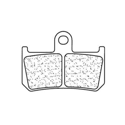 Plaquettes de freins CL Brakes route m&eacute;tal fritt&eacute; - 1180XBK5