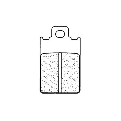 Plaquettes de freins CL Brakes route m&eacute;tal fritt&eacute; - 2260S4