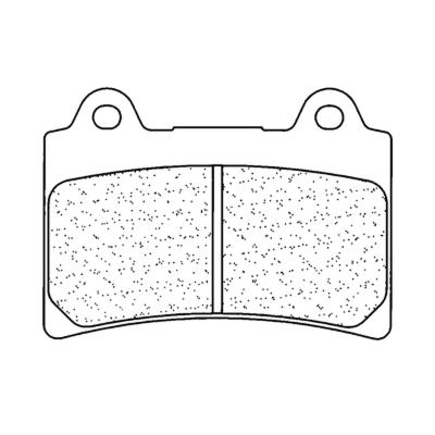 Plaquettes de freins CL Brakes route m&eacute;tal fritt&eacute; - 2305S4