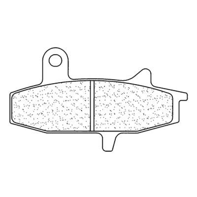 Plaquettes de freins CL Brakes route m&eacute;tal fritt&eacute; - 2308A3+