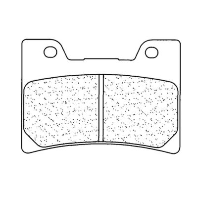 Plaquettes de freins CL Brakes route m&eacute;tal fritt&eacute; - 2311A3+
