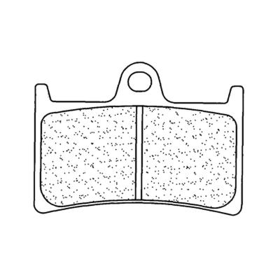 Plaquettes de freins CL Brakes route m&eacute;tal fritt&eacute; - 2361XBK5