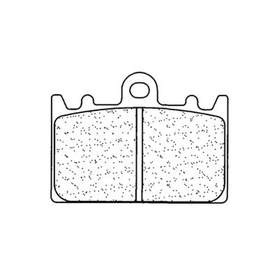 Plaquettes de freins CL Brakes route m&eacute;tal fritt&eacute; - 2363XBK5