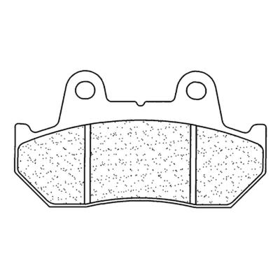 Plaquettes de freins CL Brakes route m&eacute;tal fritt&eacute; - 2382S4