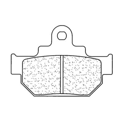 Plaquettes de freins CL Brakes route m&eacute;tal fritt&eacute; - 2386A3+