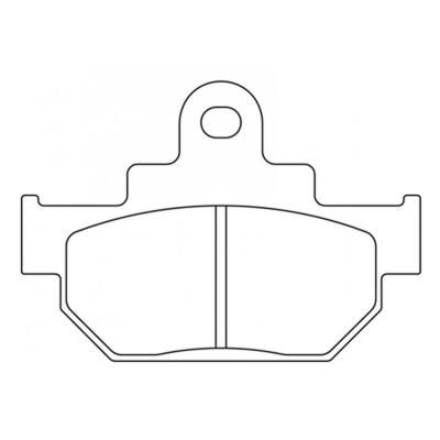 Plaquettes de freins CL Brakes route m&eacute;tal fritt&eacute; - 2387A3+