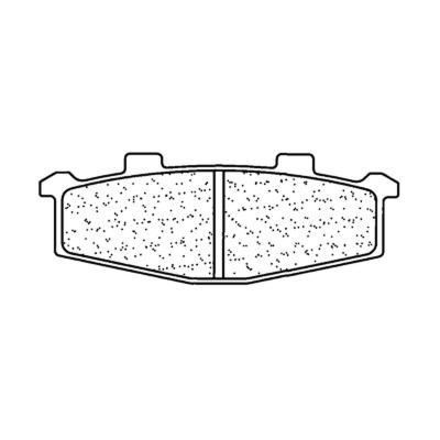 Plaquettes de freins CL Brakes route m&eacute;tal fritt&eacute; - 2389A3+
