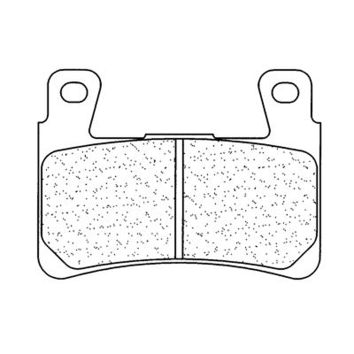 Plaquettes de freins CL Brakes route m&eacute;tal fritt&eacute; - 2711A3+