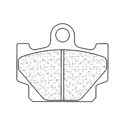 Plaquettes de freins CL Brakes route m&eacute;tal fritt&eacute; - 2802S4