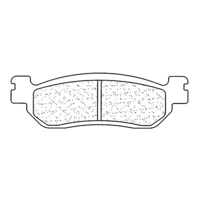 Plaquettes de freins CL Brakes route m&eacute;tal fritt&eacute; - 2828S4