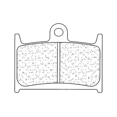 Plaquettes de freins CL Brakes route m&eacute;tal fritt&eacute; - 2961A3+