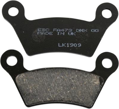 Plaquettes de freins EBC Organic Base